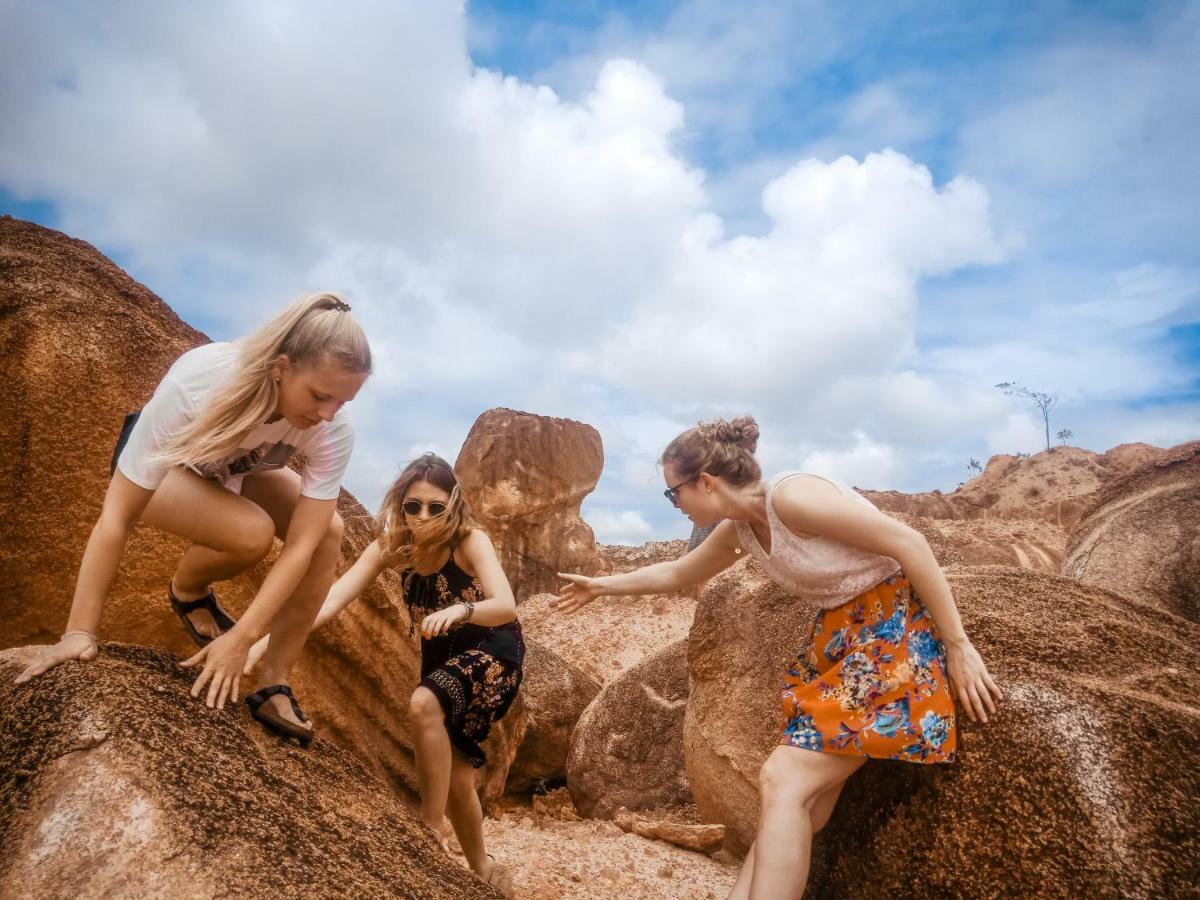 Beanbag Bintan Backpacker Vandrerhjem Kangkakawal Eksteriør bilde