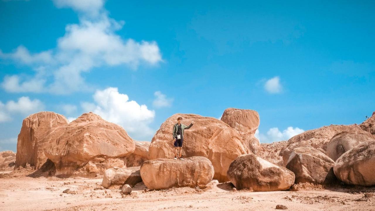 Beanbag Bintan Backpacker Vandrerhjem Kangkakawal Eksteriør bilde