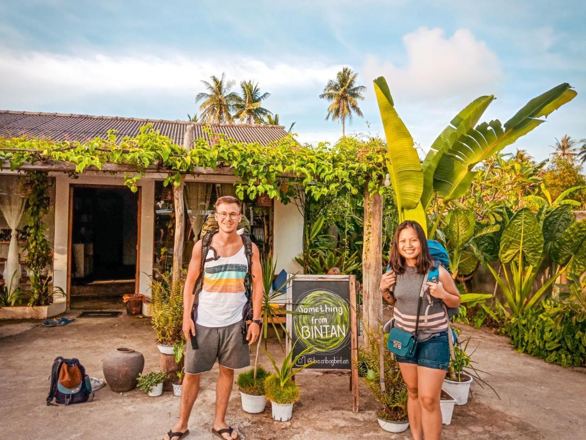 Beanbag Bintan Backpacker Vandrerhjem Kangkakawal Eksteriør bilde